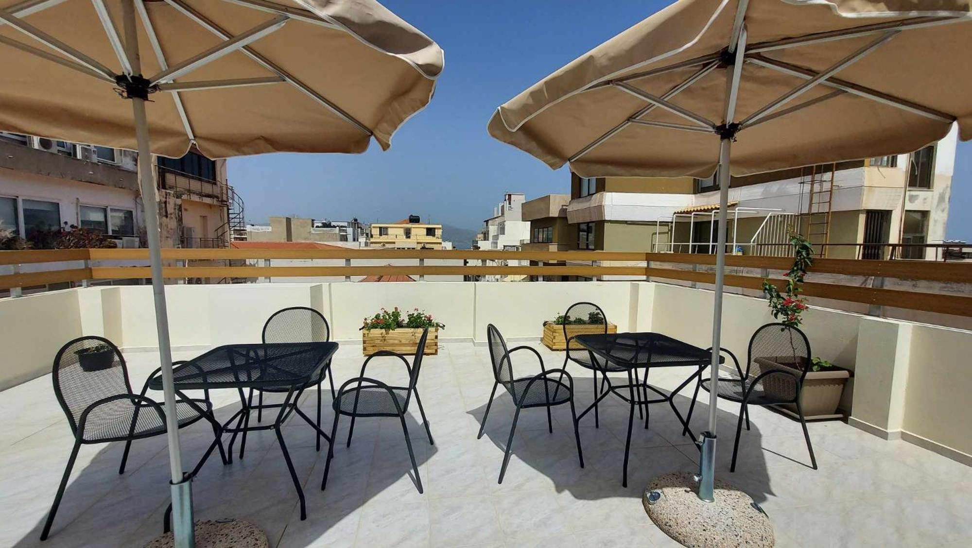 The Blue Apartment In The Heart Of Heraklion Exterior foto